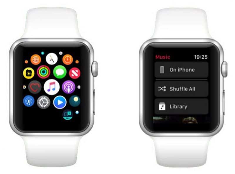 streaming music from apple watch