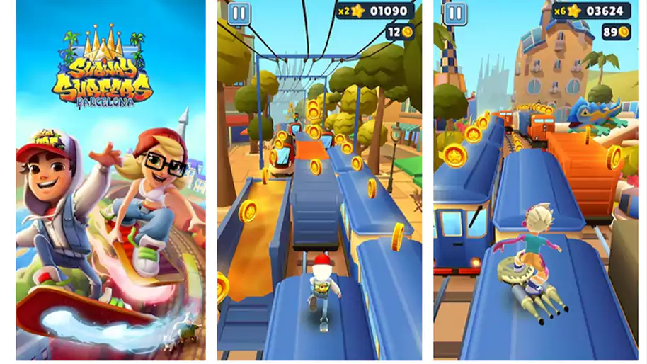 Android 1 - Subway Surfers (MOD, Unlimited Coins/Keys)