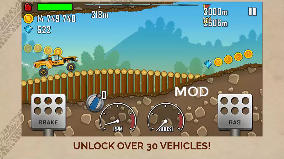 Hill Climb Racing 2 Mod APK